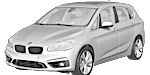 BMW F45 P02FD Fault Code